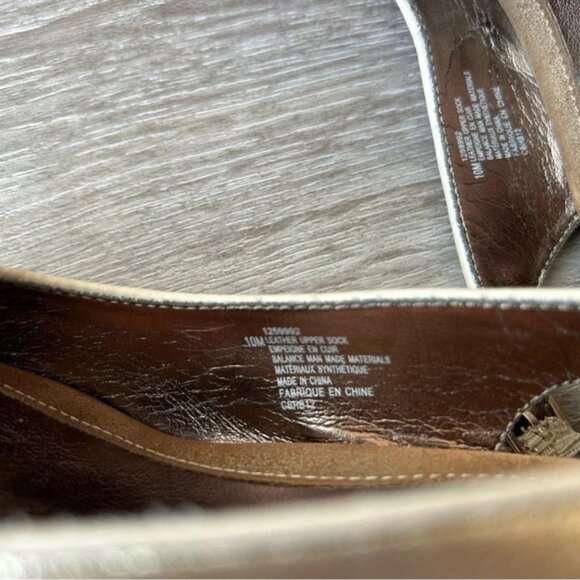 Sofft Gold Metallic Espadrilles Wedge Open Toe - Picture 8 of 16